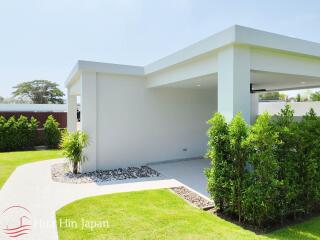 Expansive 3-Bedroom Pool Villa Available for Sale in Hua Hin, within a Sustainable Residential Development near Black Mountain (Off Plan)