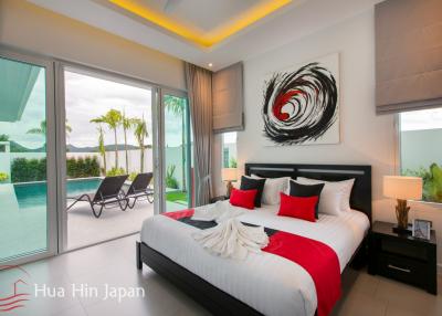 Spacious 3 Bedroom Pool Villa for Sale in Hua Hin, in Sustainable Residential Project near Black Mountain (Off plan)