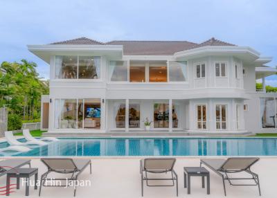 Amazing modern pool villa for sale Inside Palm Hills Golf Course