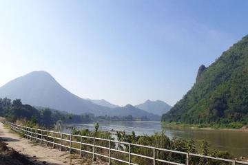 Bu Hom Riverside Resort with 11 Bungalows For Sale with 460 Mt. Mekong River Frontage, Chiang Khan Loei, Thailand