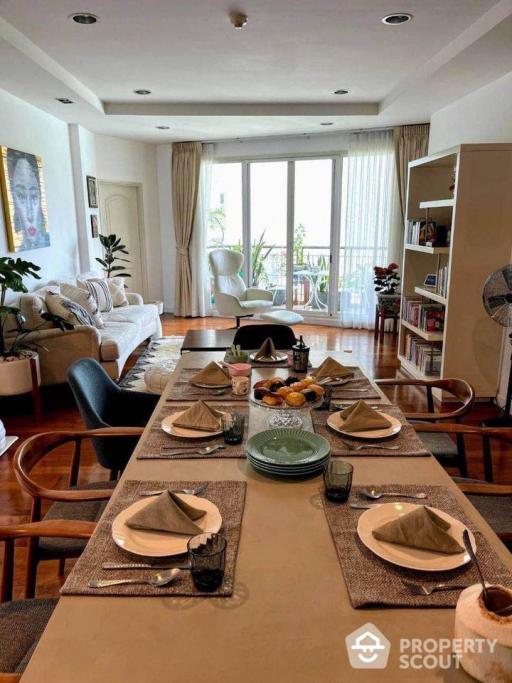 3-BR Condo at Baan Nunthasiri Condominium near MRT Lumphini