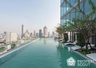 1-BR Condo at The Room Charoenkrung 30 near BTS Saphan Taksin