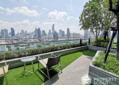 1-BR Condo at The Room Charoenkrung 30 near BTS Saphan Taksin