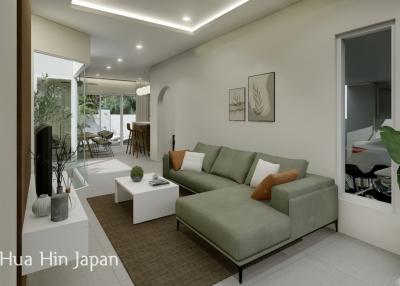 Contemporary Design Unique 2 Bedroom Pool Villa Near Pineapple Valley Golf for Sale in Hua Hin (Under Construction)
