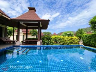 Balinese Style 2 Bedroom Pool Villa in Popular Panorama Project for Rent near Sai Noi Beach, Hua Hin