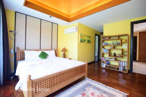 Balinese Style 2 Bedroom Pool Villa in Popular Panorama Project for Rent near Sai Noi Beach, Hua Hin