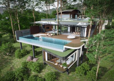 4 Bedrroms Sky Ocean Pool Villa in Phuket