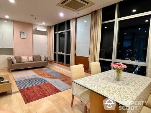 2-BR Condo at Baan Sathorn Chaopraya near BTS Krung Thon Buri