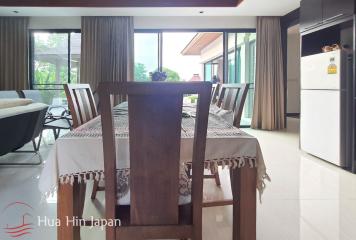 Balinese Style 3 Bedroom Pool Villa in Popular Panorama Project for rent near Sai Noi Beach in Hua Hin