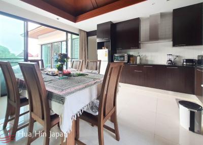 Balinese Style 3 Bedroom Pool Villa in Popular Panorama Project for rent near Sai Noi Beach in Hua Hin