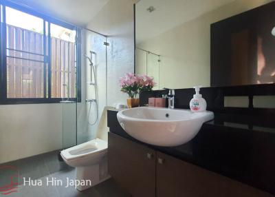 Balinese Style 3 Bedroom Pool Villa in Popular Panorama Project for rent near Sai Noi Beach in Hua Hin