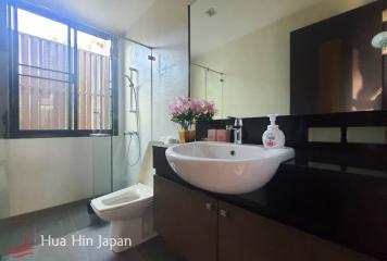 Balinese Style 3 Bedroom Pool Villa in Popular Panorama Project for rent near Sai Noi Beach in Hua Hin