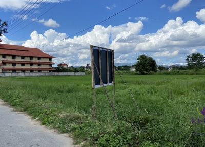 Land for sale 1 Rai 3 Ngan 65.9 Sqw at Nong Chom, Sansai ,Chiang Mai