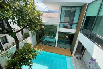 Pool Villa for Sale 3 bedrooms with private swimming pool at Changphueak ,Chiang Mai