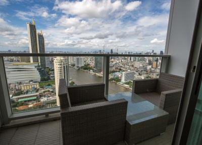 The River 3 bedrooms skyview duplex 258sqm for sale 74.5 Millions THB