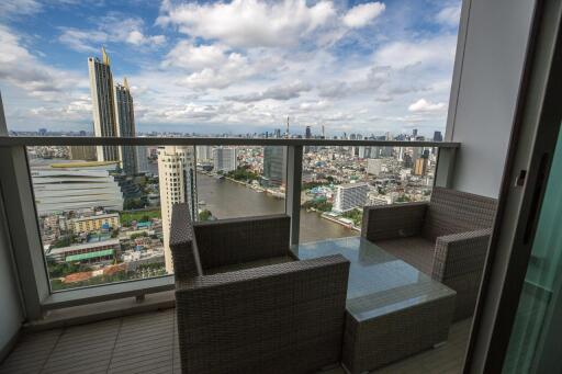 The River 3 bedrooms skyview duplex 258sqm for sale 74.5 Millions THB