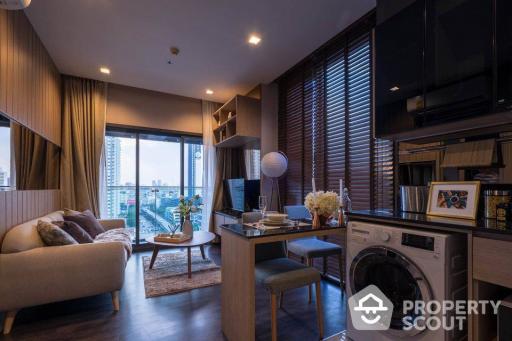 1-BR Condo at The Line Asoke - Ratchada near MRT Phra Ram 9