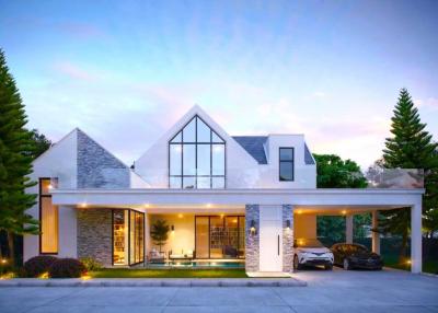 New single house with nordic style in Huay Yai