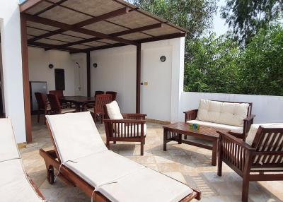 2 storey fully furnished 2 bedroom Garden & Pool villa. Price 3,950,000 THB