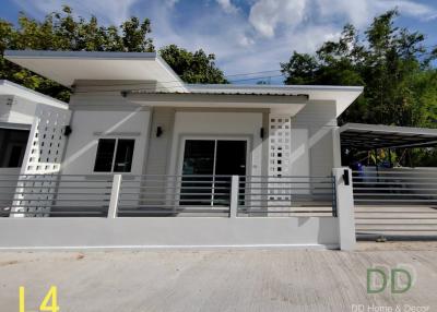 DD#0125 New house with 4 units, fully furnished, ready to move in, Khua Mung, Saraphi