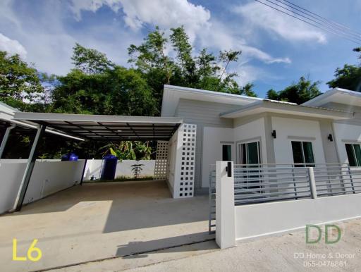 DD#0125 New house with 4 units, fully furnished, ready to move in, Khua Mung, Saraphi