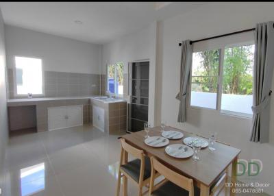 DD#0125 New house with 4 units, fully furnished, ready to move in, Khua Mung, Saraphi