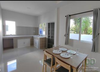 DD#0125 New house with 4 units, fully furnished, ready to move in, Khua Mung, Saraphi