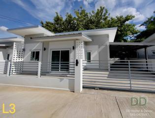 DD#0125 New house with 4 units, fully furnished, ready to move in, Khua Mung, Saraphi