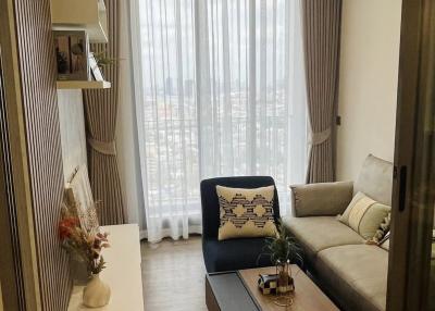 RHYTHM Charoenkrung Pavillion 1-Bedroom 1-Bathroom Fully-Furnished Condo for Rent