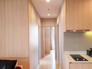 Pet Friendly! M Jatujak 2-Bedroom 2-Bathroom Fully-Furnished Condo for Rent