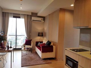 Pet Friendly! M Jatujak 2-Bedroom 2-Bathroom Fully-Furnished Condo for Rent