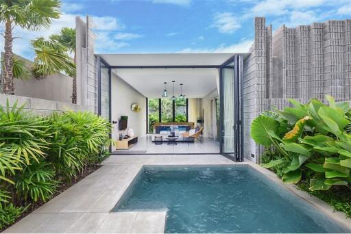 Guaranteed return of 6% for 3 years and buyback, LUXURY POOL VILLA Pattaya.