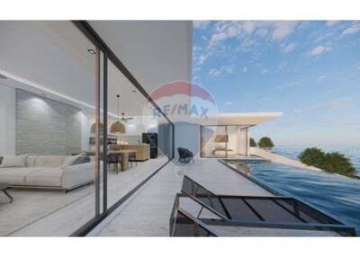 Mind-blowing 3-Bedroom SeaView Pool Villa, Chaweng