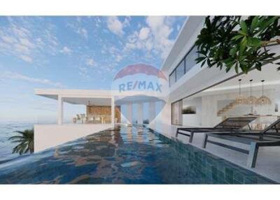 Breathtaking 3-Bedroom SeaView Pool Villa, Chaweng