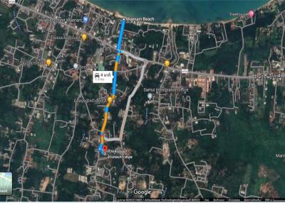 TROPICAL LAND PLOT FOR SALE IN MAENAM, KOH SAMUI