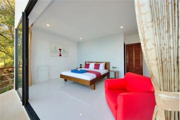 Modern style 4 bed sea view villa in Mae Nam - 920121059-15