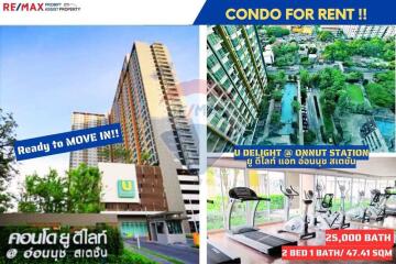 Condo for Rent!! U Delight @ Onnut Station - 920441010-16