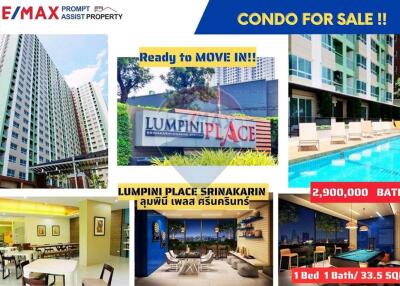 Condo for Sale!!! "Lumpini Place Srinakarin - Huamak Station" - 920441010-10