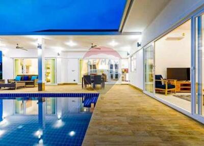4 Bed 3 Bath Luxury Pool Villa in Soi Hua Hin 70 - 920601001-204