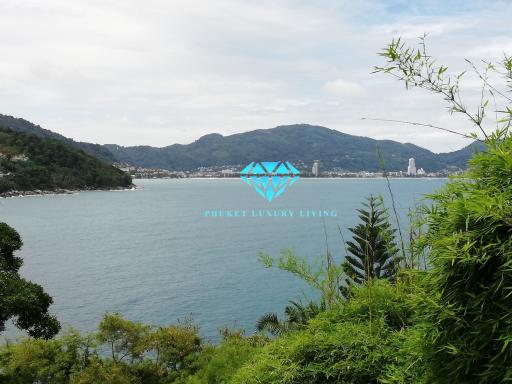 Stunning Sea Views 8 Bedrooms oceanfront villa For sale in Kamala, Phuket.