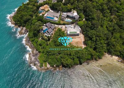 Stunning Sea Views 8 Bedrooms oceanfront villa For sale in Kamala, Phuket.