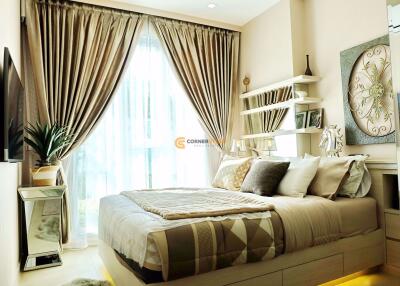คอนโดนี้ มีห้องนอน 2 ห้องนอน  อยู่ในโครงการ คอนโดมิเนียมชื่อ Marina Golden Bay Pattaya 