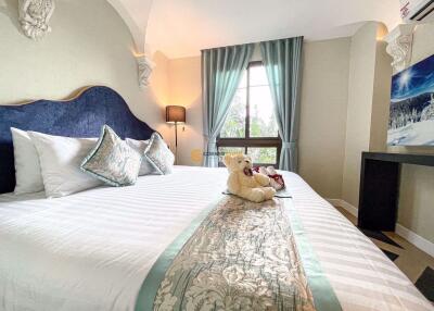 คอนโดนี้ มีห้องนอน 1 ห้องนอน  อยู่ในโครงการ คอนโดมิเนียมชื่อ Espana Condo Resort Pattaya 