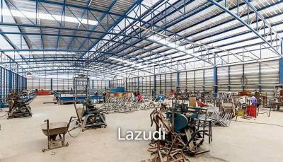 Industrial Factory for Sale in Mueang Samut Sakhon  5.5 Rai, 5400 sqm with 3-Story Office