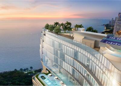 New project on the beach, Wong Amat Pattaya, near the monorail, excellent location. - 920071065-361