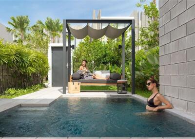 private pool villas guaranteed return 6%.