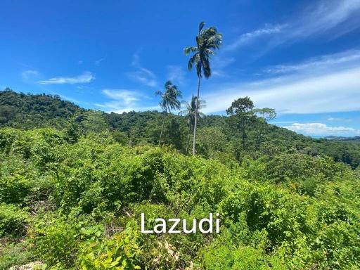 Double Vista Delight: 1,800 Sqm Oasis with Views of Conrad, Talingnam, Lipa Noi Sunset, and Five Islands in South Samui
