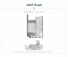 36 ตร.ม.  1 ห้องนอน  1 ห้องน้ำ คอนโดสำหรับ ขายใน ถนนเพชรบุรี