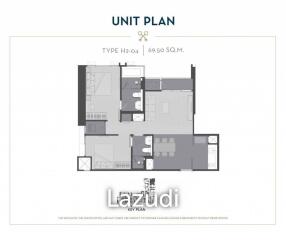 71 ตร.ม.  2 ห้องนอน  2 ห้องน้ำ คอนโดสำหรับ ขายใน ถนนเพชรบุรี