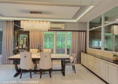 House for sale next to Ratchaphruek Road. Near Laddarom Elegance International School Ratchaphruk -